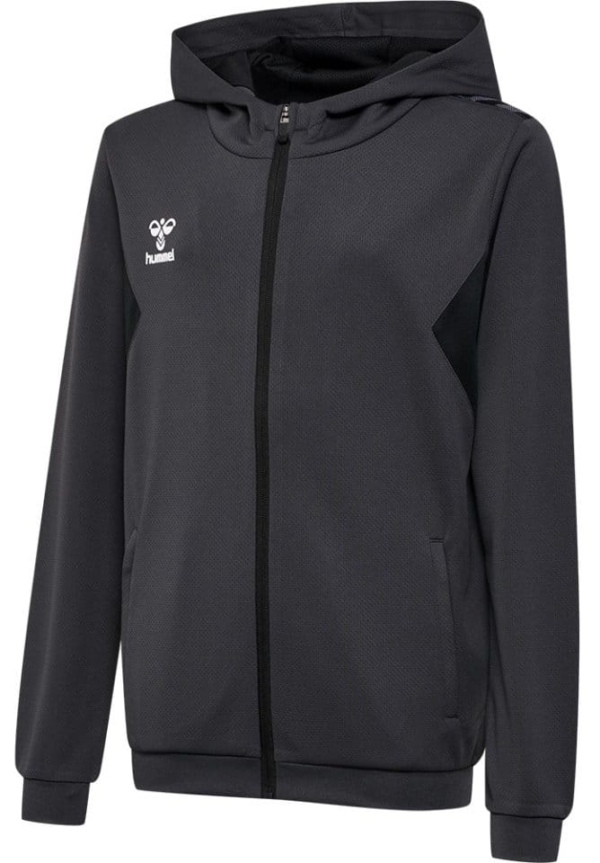 Sudadera con capucha Hummel HMLAUTHENTIC PL ZIP HOODIE KIDS