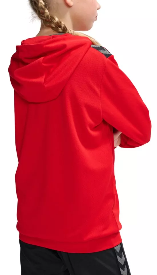 Sweatshirt med huva Hummel HMLAUTHENTIC PL ZIP HOODIE KIDS