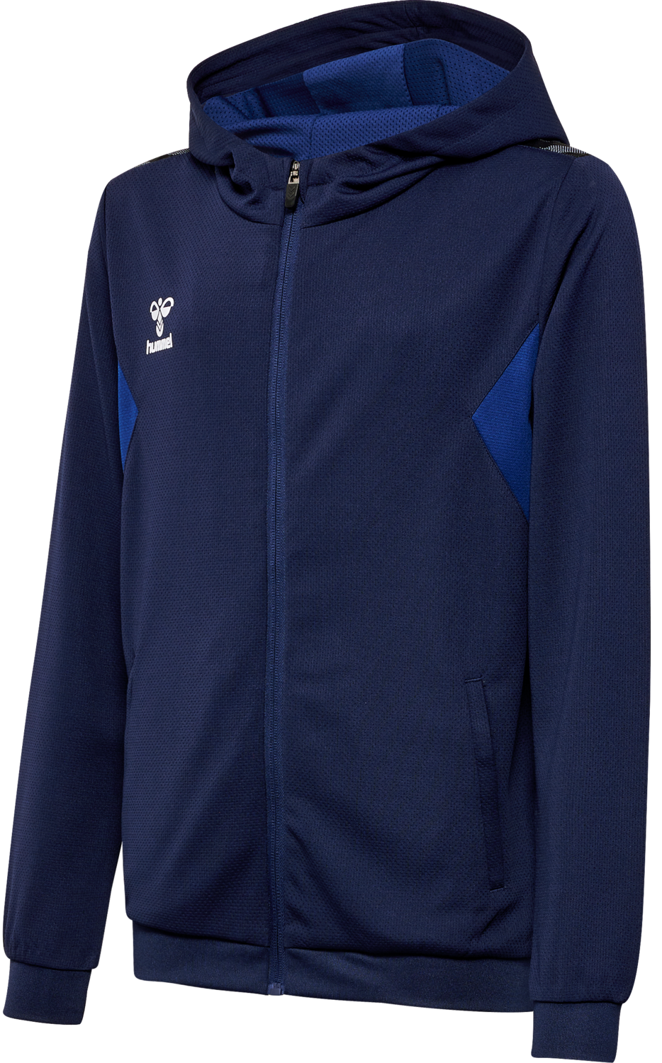 Φούτερ-Jacket με κουκούλα Hummel HMLAUTHENTIC PL ZIP HOODIE KIDS