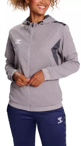 HMLAUTHENTIC PL ZIP HOODIE WOMAN