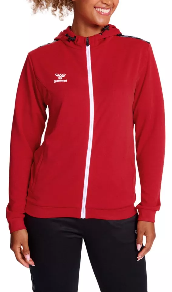 Sudadera con capucha Hummel HMLAUTHENTIC PL ZIP HOODIE WOMAN