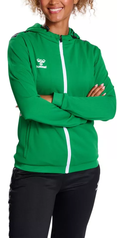 Hummel HMLAUTHENTIC PL ZIP HOODIE WOMAN Kapucnis melegítő felsők