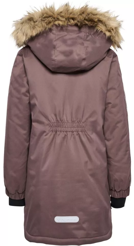 Jacheta cu gluga Hummel HMLLEAF TEX COAT