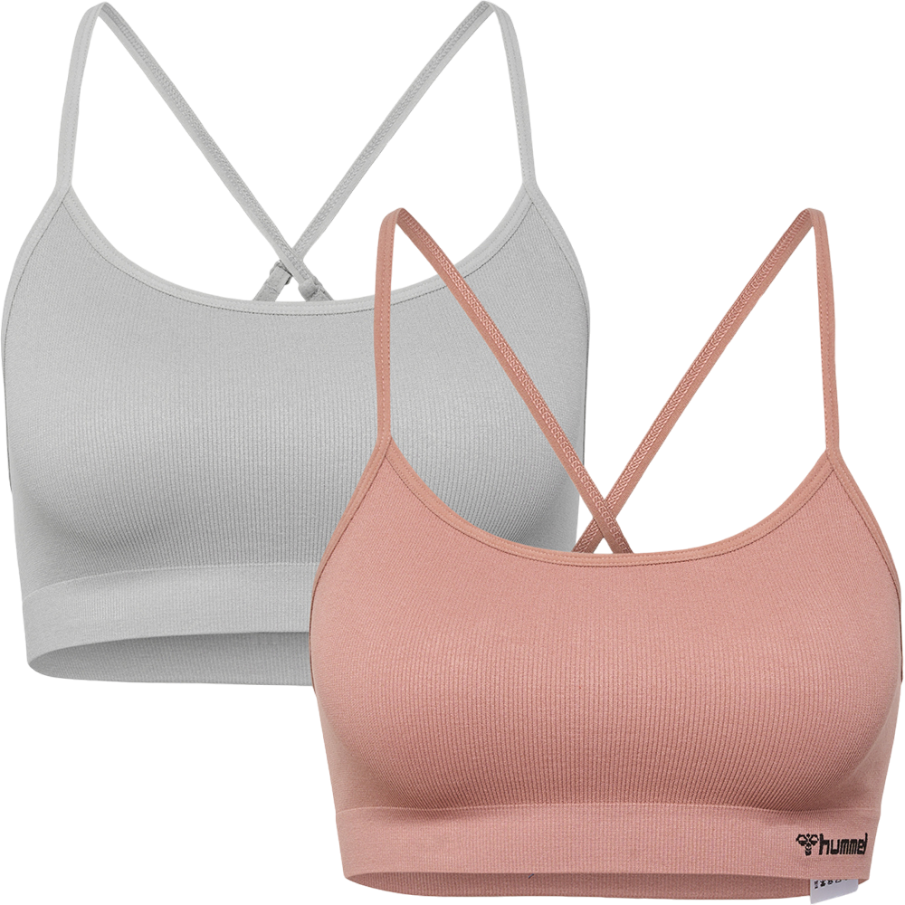 Sportski grudnjak Hummel hmlJUNO 2 PACK SEAMLESS BRA