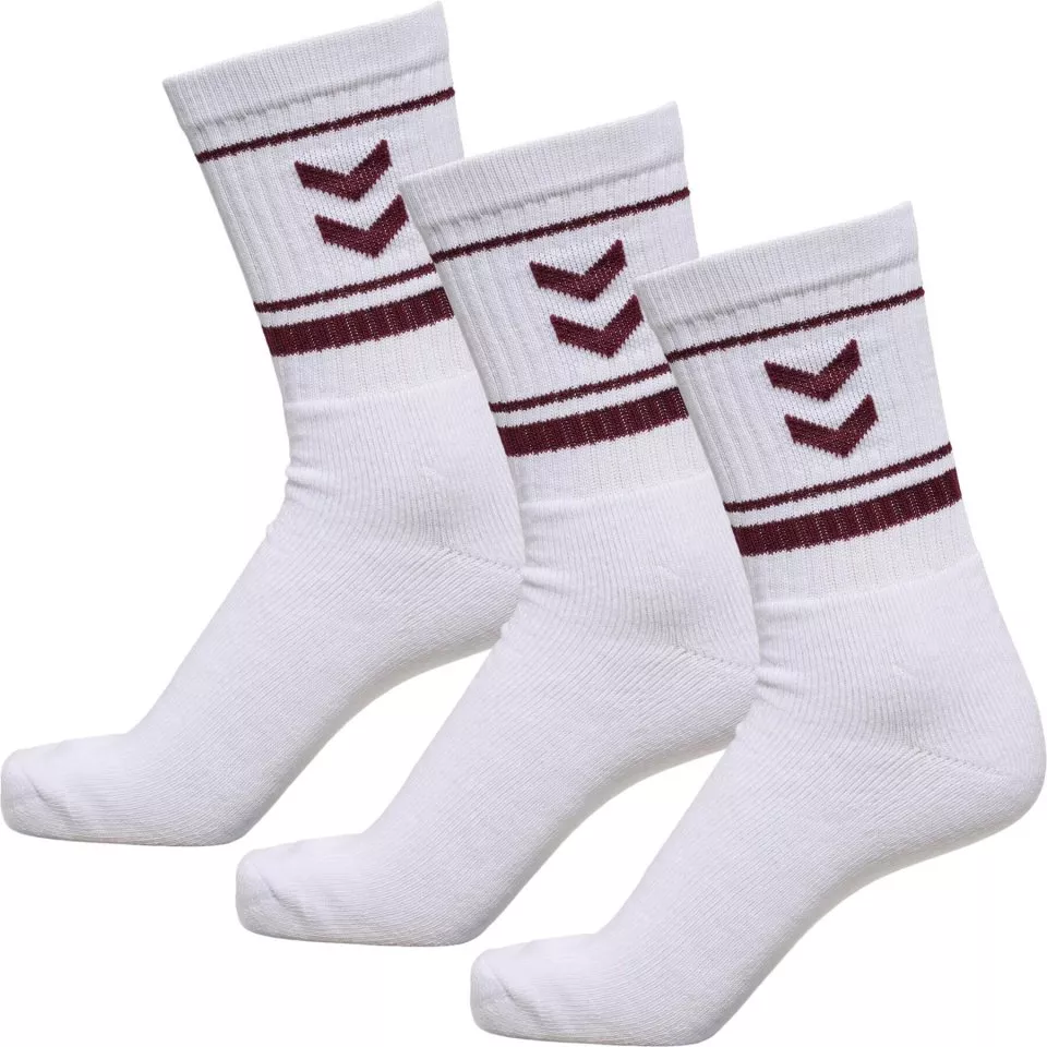 Skarpety Hummel HMLSTRIPE CREW 3-PACK SOCKS