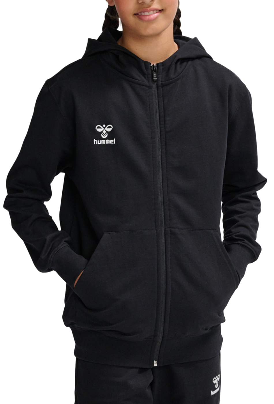 Hanorac cu gluga Hummel HMLGO 2.0 ZIP HOODIE KIDS