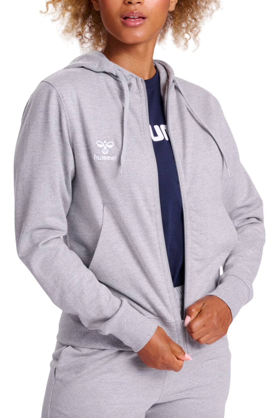 Φούτερ-Jacket με κουκούλα Hummel HMLGO 2.0 ZIP HOODIE WOMAN