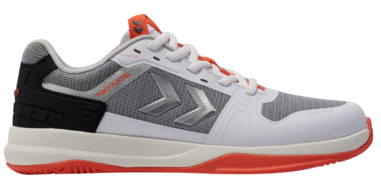 Hummel Power Play Pro Indoor schoenen, 40,5, Wit