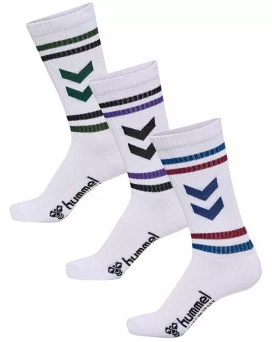 Hummel 3-Pack Chevron High Retro Socks