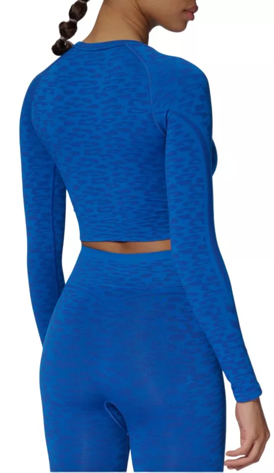 Magliette a maniche lunghe Hummel hmlMT LEO SEAMLESS CROP T-SHIRT L/S
