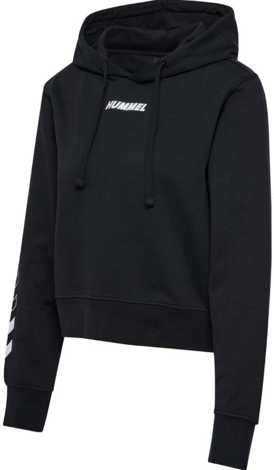 Sweatshirt med huva Hummel hmlELEMENTAL SHORT HOODIE WOMAN