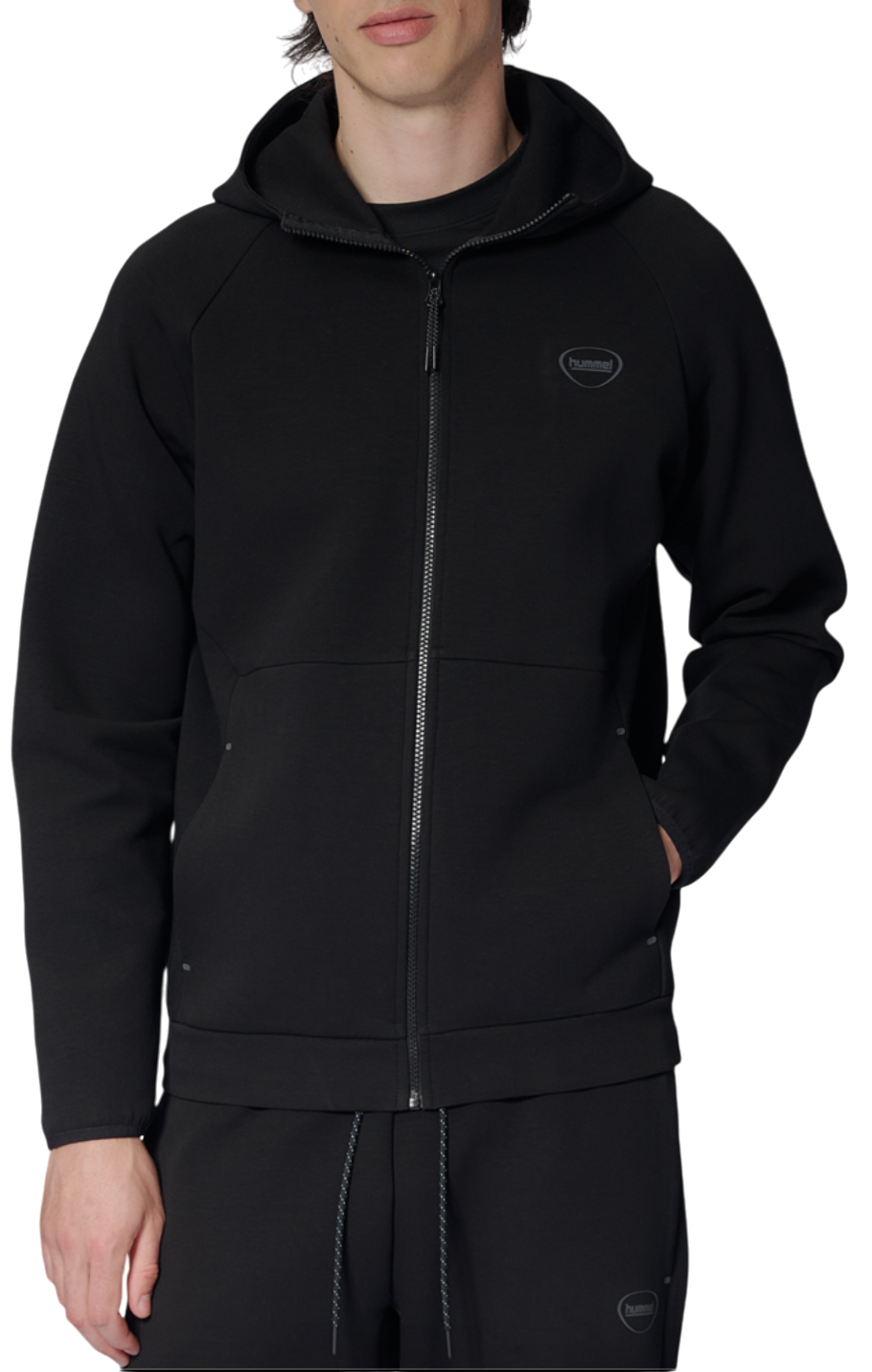 Majica s kapuljačom Hummel hmlTECH FLEECE REGULAR ZIP HOODIE