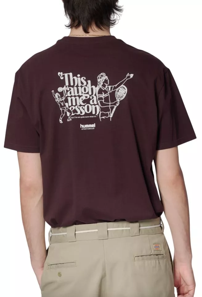 Camiseta Hummel hmlLOOSE T-SHIRT S/S LESSON
