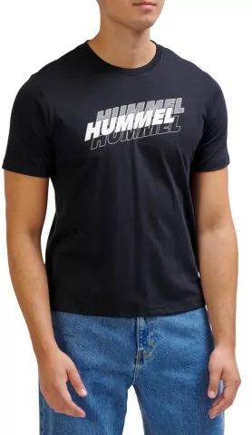 hmlGRAPHIC TRIPLE LOGO COTTON TEE