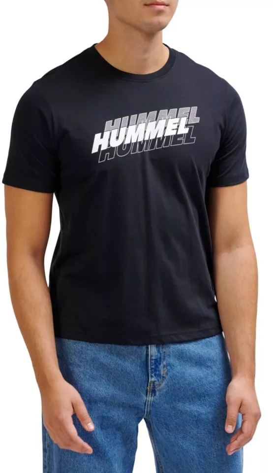T-shirt Hummel hmlGRAPHIC TRIPLE LOGO COTTON TEE