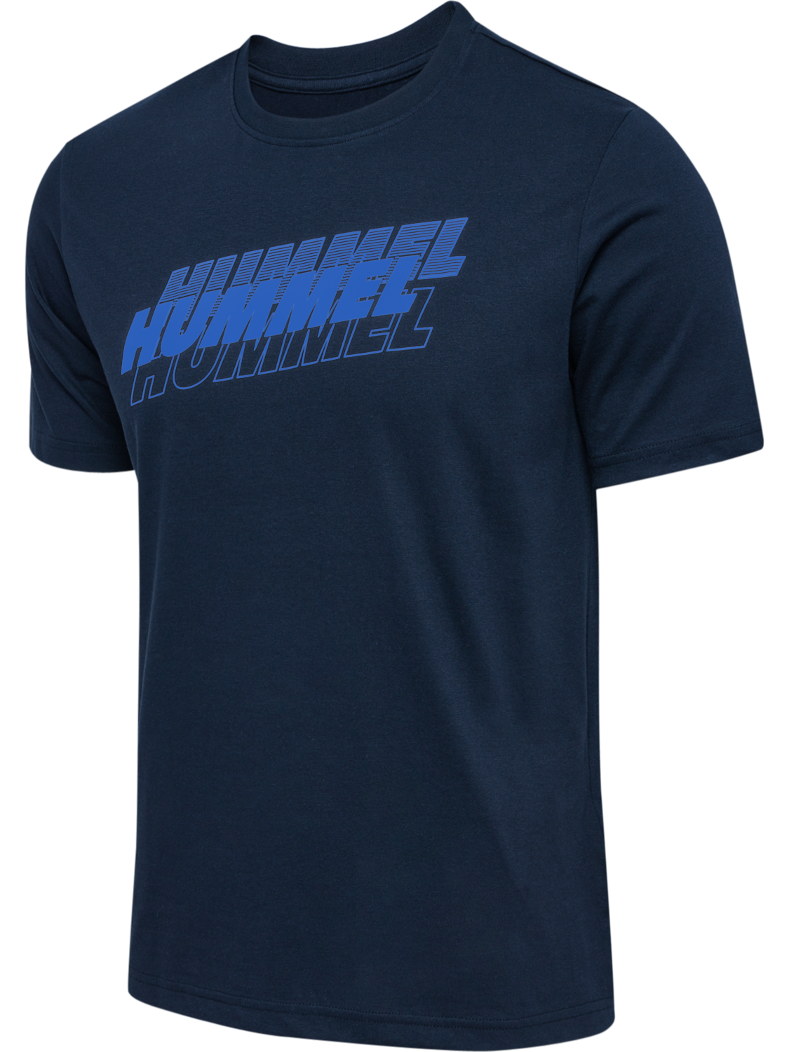 Tricou Hummel hmlGRAPHIC TRIPLE LOGO COTTON TEE