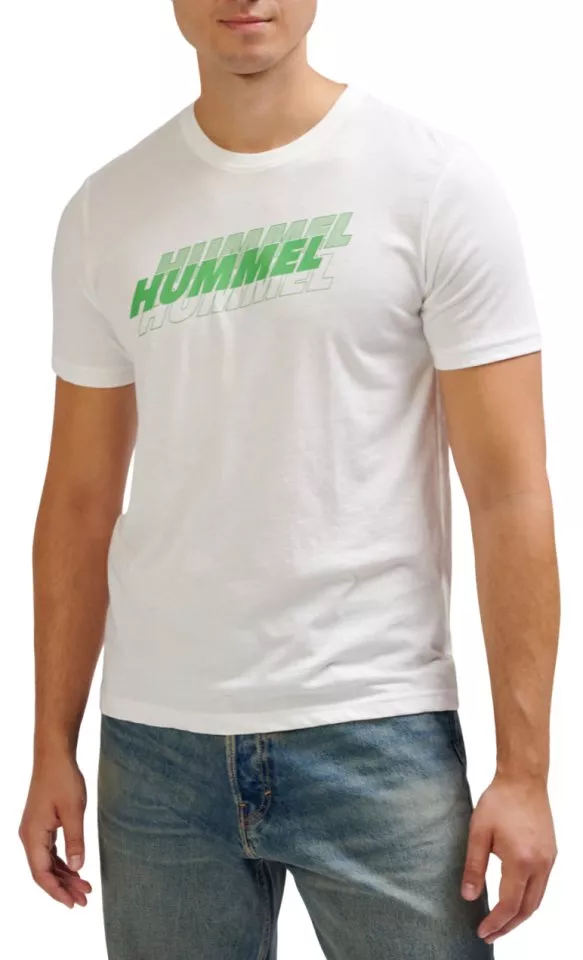 T-shirt Hummel hmlGRAPHIC TRIPLE LOGO COTTON TEE
