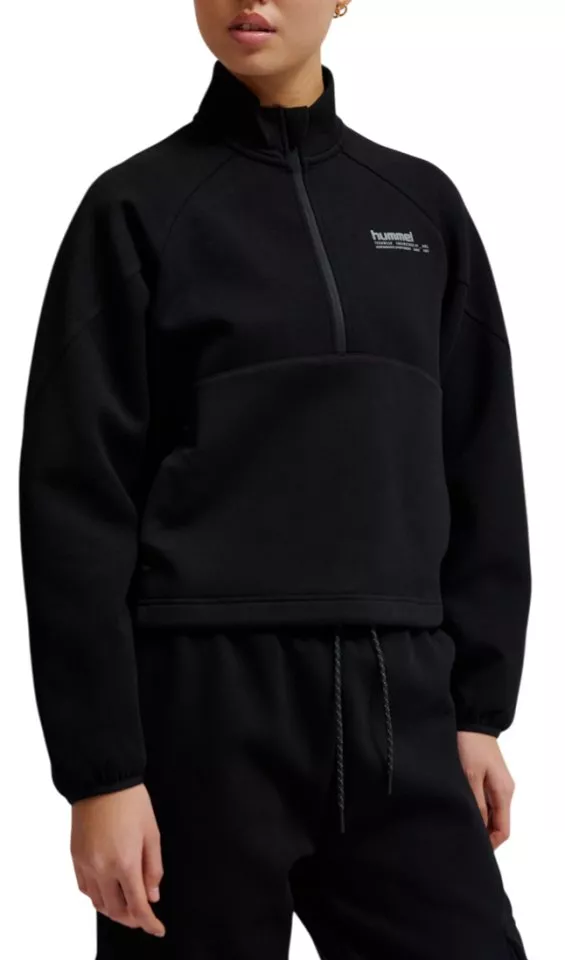 Φούτερ-Jacket Hummel Tech Fleece Boxy Half Zip Sweatshirt Women