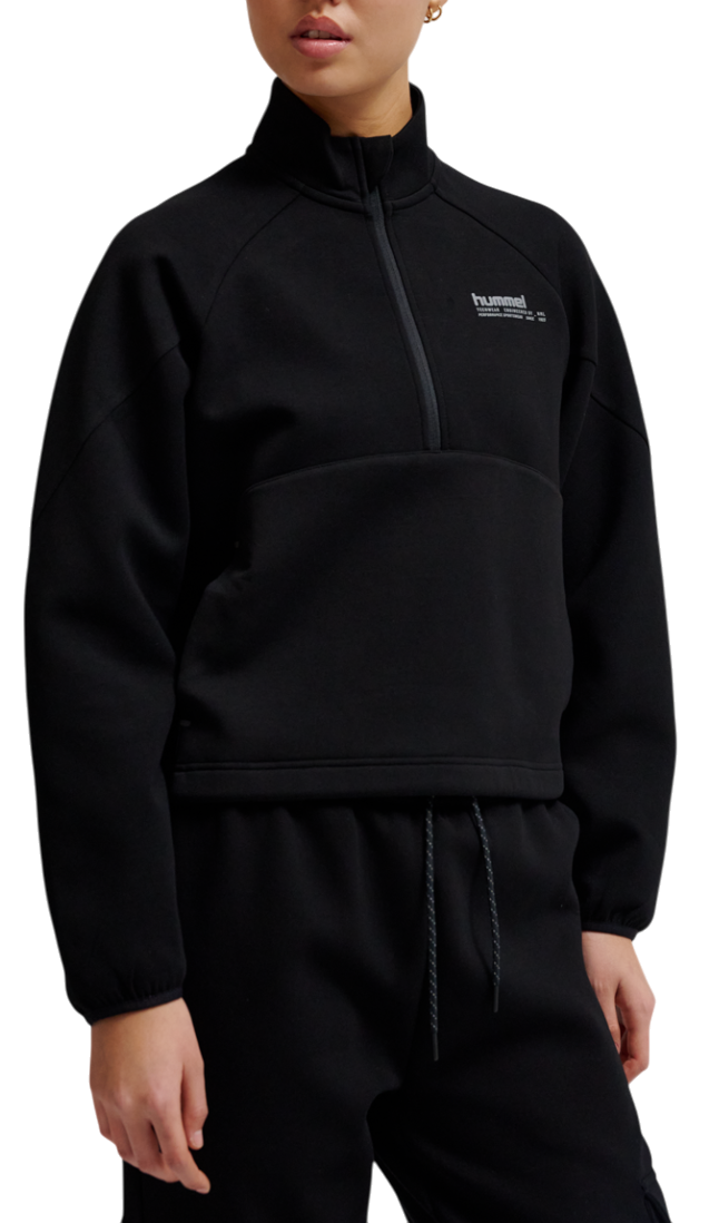 Φούτερ-Jacket Hummel Tech Fleece Boxy Half Zip Sweatshirt Women