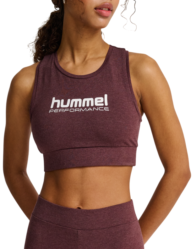 Hummel Pulse Logo Light Support Sports Bra Women Melltartó