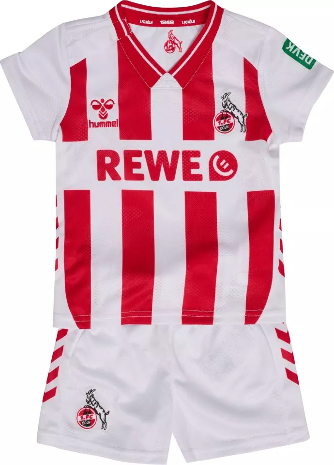 Dětská souprava Hummel 1. FC Köln 2025/26, domácí