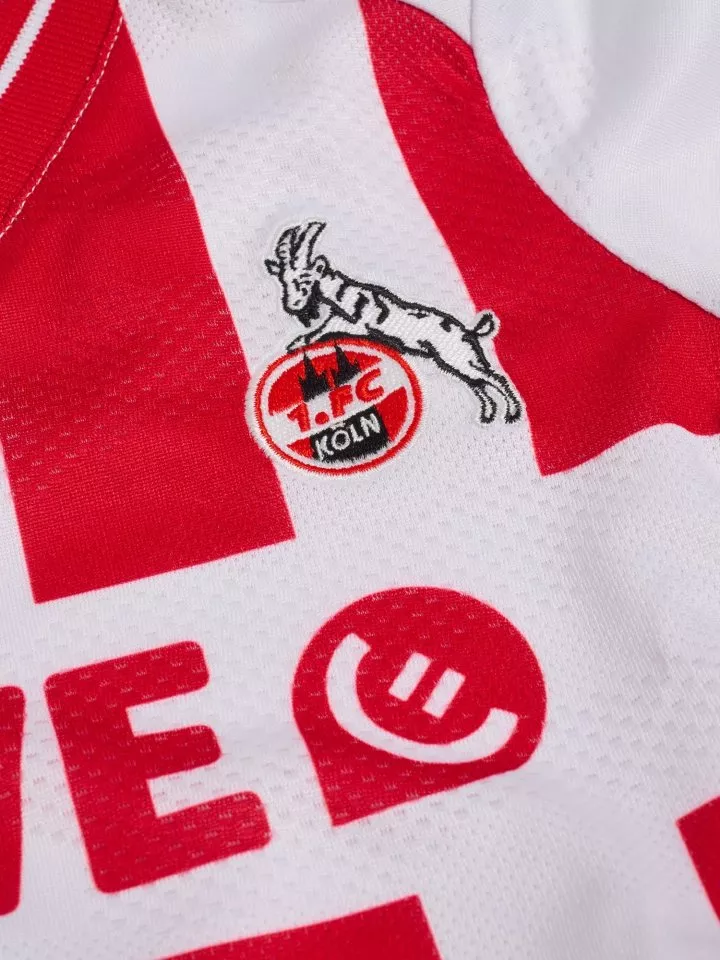Dětská souprava Hummel 1. FC Köln 2025/26, domácí