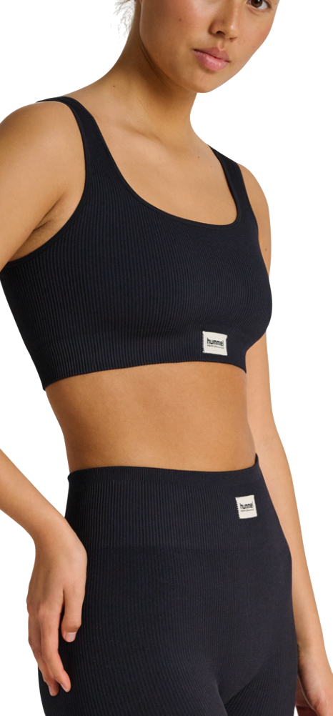Hummel Pulse Seamless Rib Sports Bra Women Melltartó