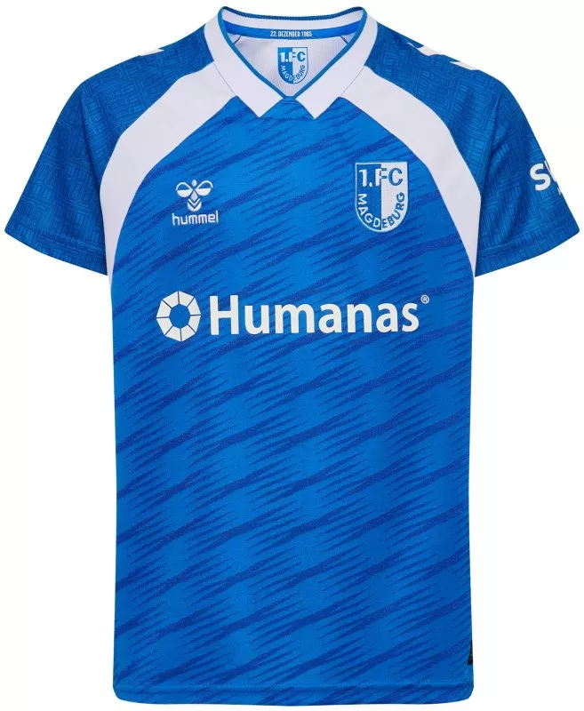 Φανέλα Hummel 1. FC Magdeburg Jersey Home 2025/26 Jr
