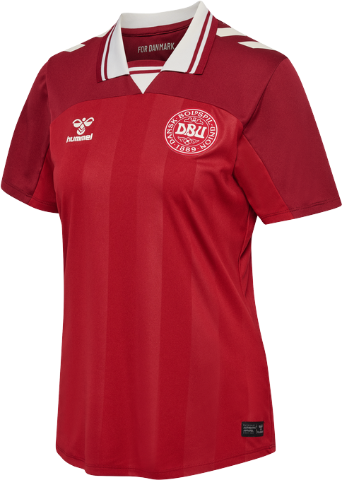 Camiseta de fútbol Hummel Denmark DBU Home Jersey 2025 Women