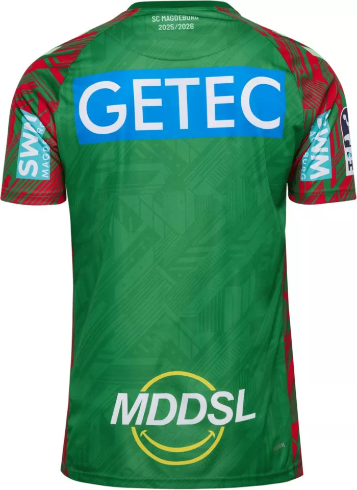 Camiseta de fútbol Hummel SC Magdeburg BL Jersey 2025/2026 Kids