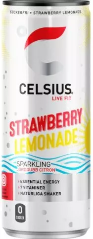 Celsius Energy Drink Strawberry Lemonade 355ml