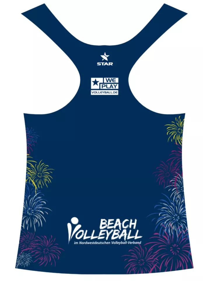 Podkoszulek Ballsportdirekt Borkum Beachvolleyball Tank Top 2024 W