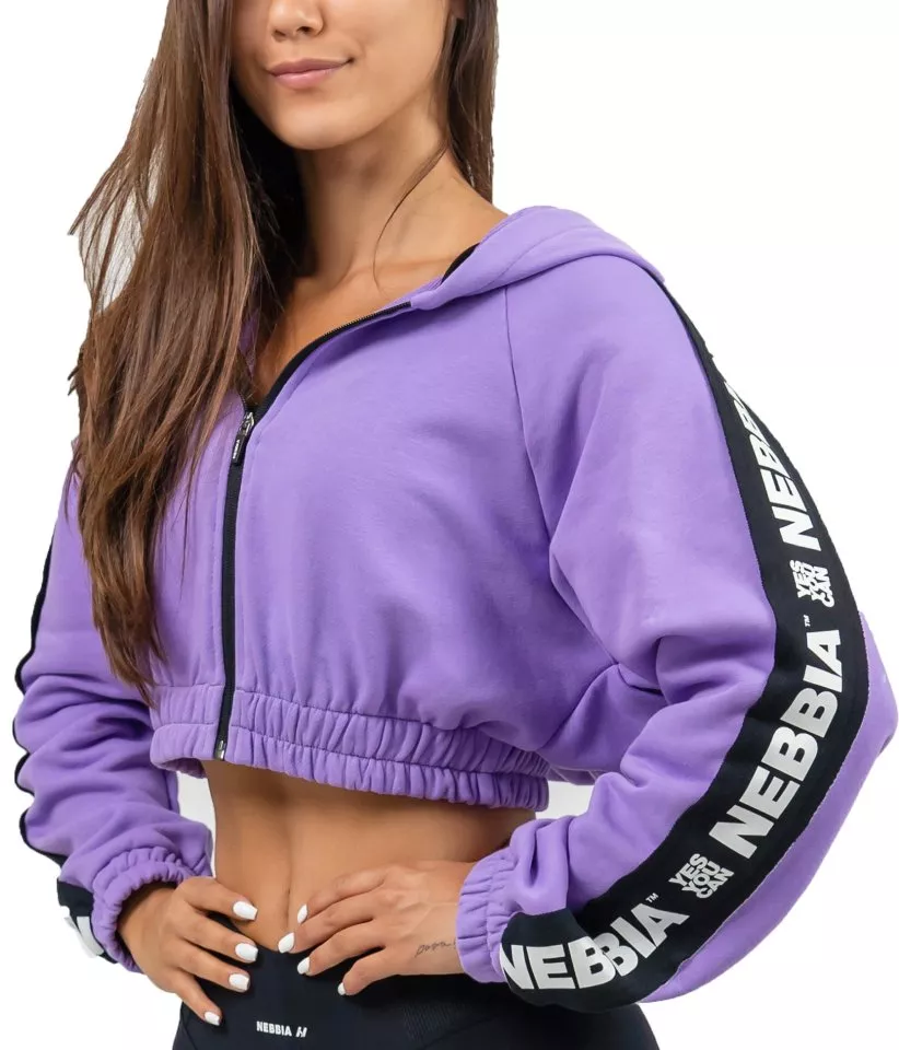 Crop top zip up hoodie online