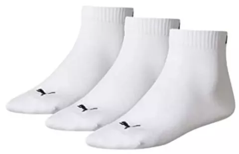 Unisex Quarter Plain 3er Pack Socks