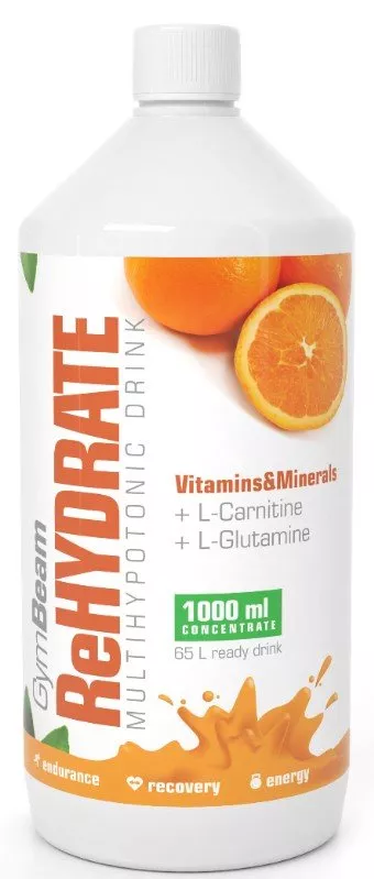 Boissons ioniques GymBeam Iont drink ReHydrate - orange