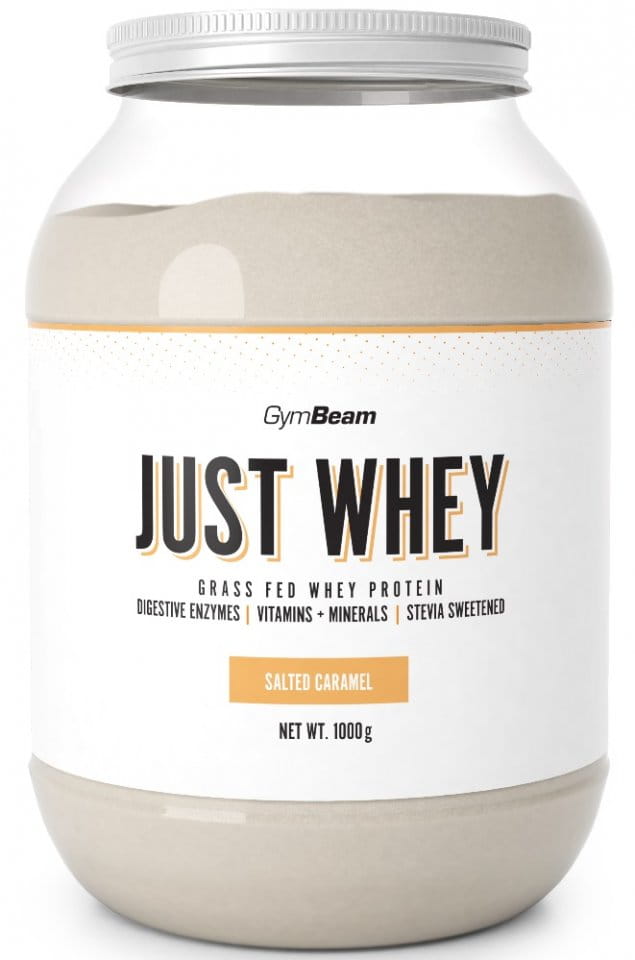 Valleproteinpulver GymBeam Just Whey 1 kg saltkaramel