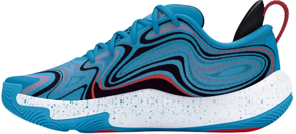 Παπούτσια μπάσκετ Under Armour UA Spawn 6 MM-BLU