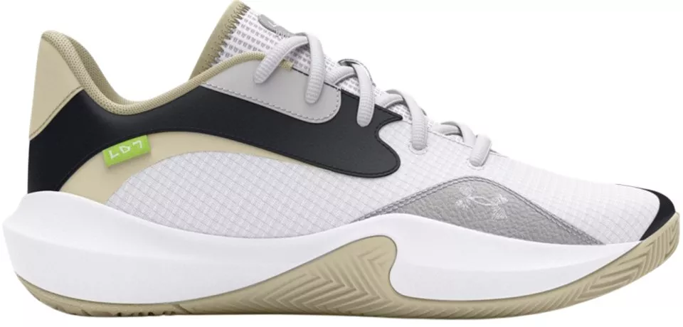 Basketball shoes Under Armour UA Lockdown 7 Low-WHT