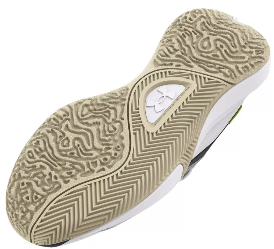 Basketball shoes Under Armour UA Lockdown 7 Low-WHT