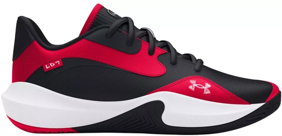 Tênis de basquete Under Armour UA Lockdown 7 Low-RED