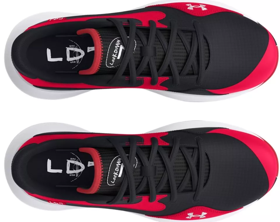 Tênis de basquete Under Armour UA Lockdown 7 Low-RED