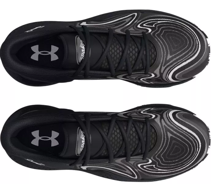 Tênis de basquete Under Armour UA Spawn 6 Mid-BLK