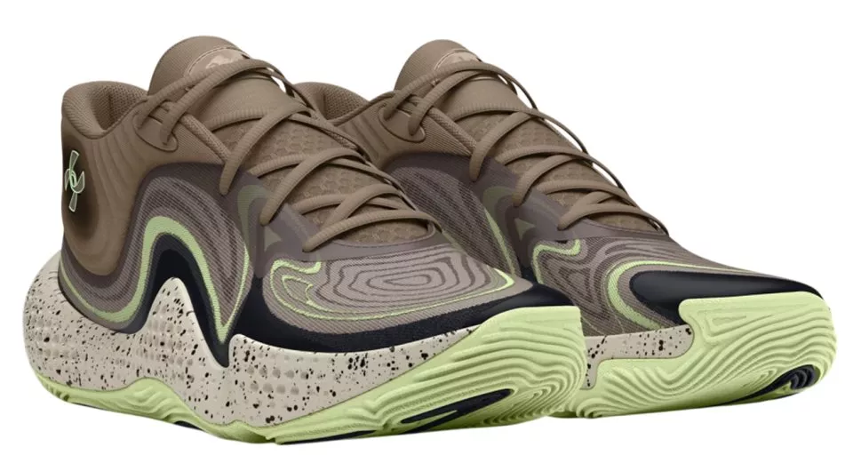 Basketball shoes Under Armour UA Spawn 6 Mid CAMO