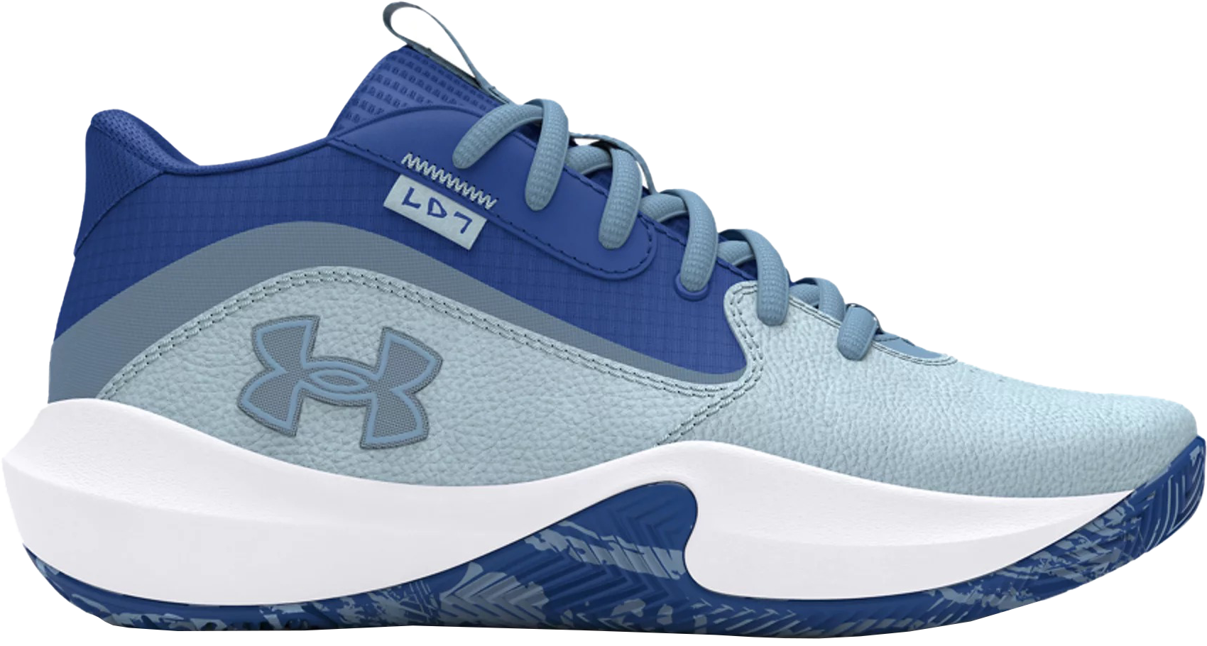 Basketbalové boty Under Armour UA GS Lockdown 7-BLU