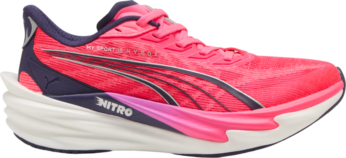 Puma Deviate Nitro 4 Hardloopschoen, 42, Roze