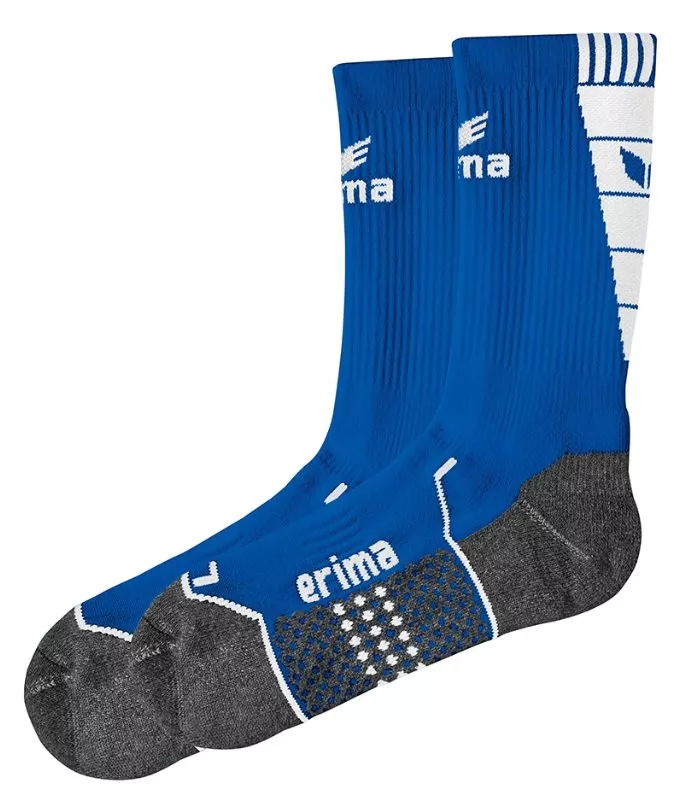 Chaussettes Erima Short Socks Trainingssocken Blau Weiss