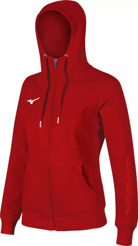 Sweatshirt med huva Mizuno Sweat FZ Hoodie Damen