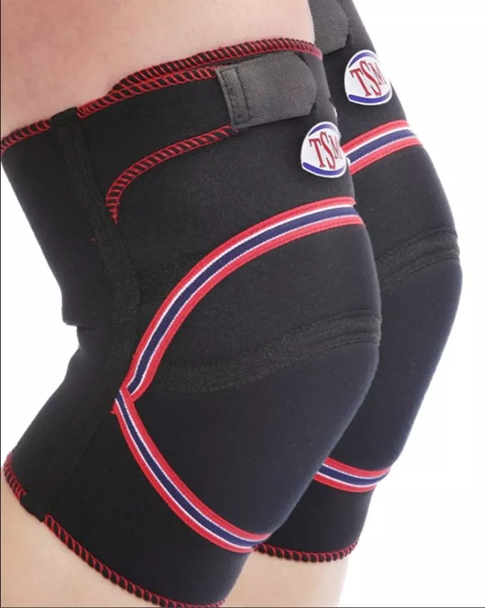TSM KNIEBANDAGE MIT POLSTER, LANG, KEVLAR® (PAAR) Térdpánt