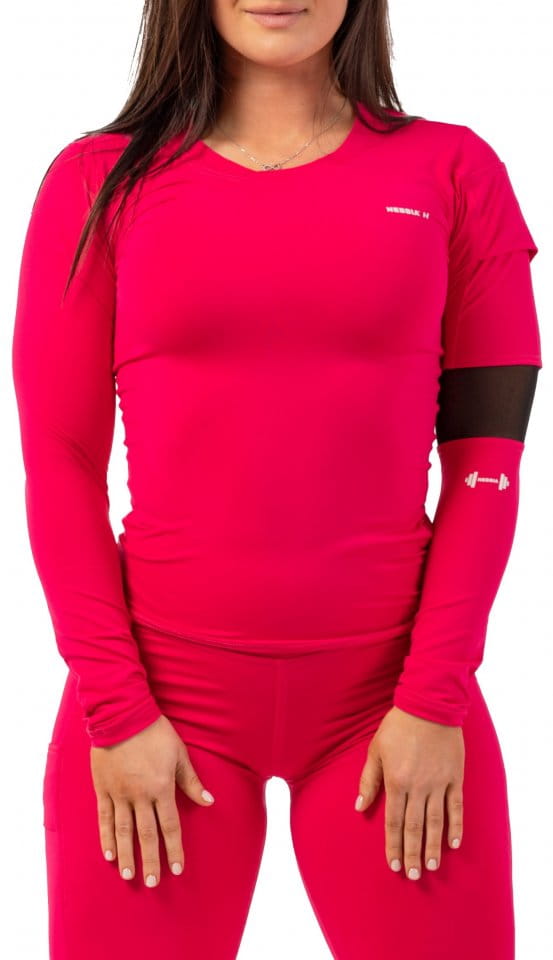Majica dugih rukava Nebbia Long Sleeve Smart Pocket Sporty Top