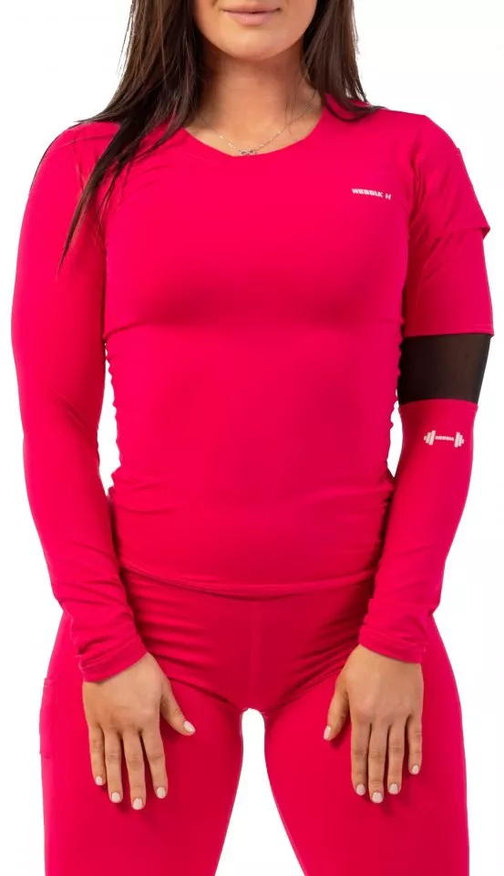 Majica dugih rukava Nebbia Long Sleeve Smart Pocket Sporty Top
